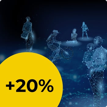+20% Zielgruppenabdeckung mit DOOH Targeting +20% Zielgruppenabdeckung mit DOOH Targeting