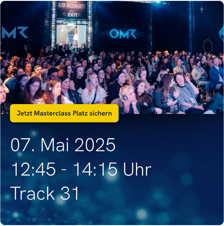 OMR Masterclass Anmeldung