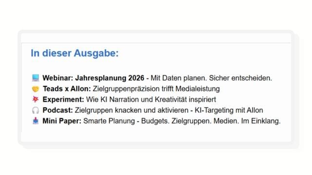 AIlon Newsletter Ausgabe Oktober 2025