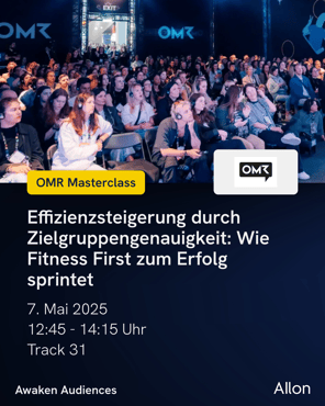 AIlon auf der OMR - Masterclass Ankündigung